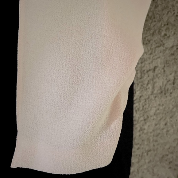 Asos Blush Crepe Midi Dress with Cut Out on Back - Picture 8 of 9